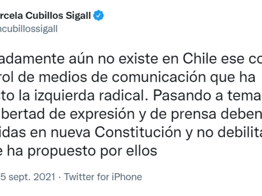 Afortunadamente aún no existe en Chile ese consejo de control de medios de comunicación que ha propuesto la izquierda radical.